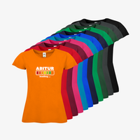Damen-T-Shirt FOTL, Budget - Motiv Abitur Loading, Farbauswahl