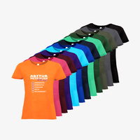 Damen-T-Shirt B&C, Basic - Motiv Abitur Plan, Farbauswahl