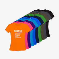 Damen-T-Shirt B&C, Organic - Motiv Abitur Plan, Farbauswahl