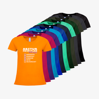 Damen-T-Shirt B&C, Premium - Motiv Abitur Plan, Farbauswahl