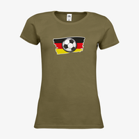 Damen-T-Shirt FOTL, Premium - Motiv Fußball Deutschland