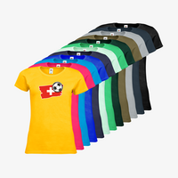 Damen-T-Shirt FOTL, Premium - Motiv Fußball Schweiz, Farbauswahl