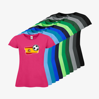 Damen-T-Shirt FOTL, Budget - Motiv Fußball Spanien, Farbauswahl