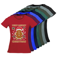 Damen-T-Shirt Russell, Organic - Motiv Lebkuchen, Farbauswahl