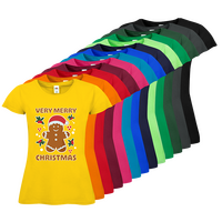 Damen-T-Shirt FOTL, Budget - Motiv Lebkuchen, Farbauswahl