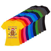 Damen-T-Shirt B&C, Organic - Motiv Lebkuchen, Farbauswahl