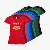 Damen-T-Shirt FOTL, Budget - Motiv Matura Lernen, Farbauswahl