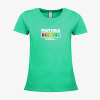Damen-T-Shirt B&C, Premium - Motiv Matura Loading