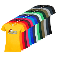 Damen-T-Shirt FOTL, Premium - Motiv Merry Christmas, Farbauswahl