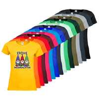 Damen-T-Shirt FOTL, Premium - Motiv Weihnachtswichtel, Farbauswahl