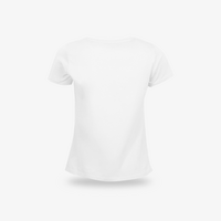 Damen-T-Shirt Premium, weiß - B&C Collection, mit einer Druckposition