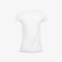 Damen-T-Shirt Premium, weiß - Fruit of the Loom, mit einer Druckposition