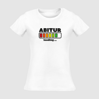 Damen-T-Shirt Russell, Organic - Motiv Abitur Loading