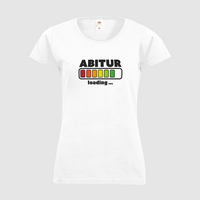 Damen-T-Shirt FOTL, Basic Rundhals - Motiv Abitur Loading