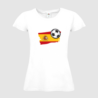 Damen-T-Shirt FOTL, Budget - Motiv Fußball Spanien
