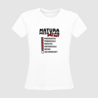 Damen-T-Shirt B&C, Organic - Motiv Matura Plan