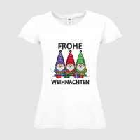 Damen-T-Shirt FOTL, Budget - Motiv Weihnachtswichtel