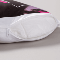 Kissen, farbig bedruckt, liegend