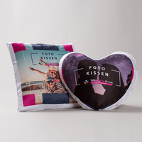 Kissen, farbig bedruckt, liegend