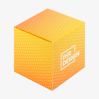 Wuerfe, farbig bedruckt, Motiv