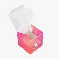 Wuerfe, farbig bedruckt, Motiv, offen