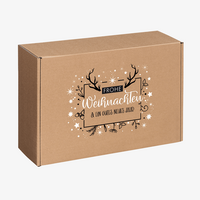 Delikatessenkarton, farbig bedruckt, Motiv