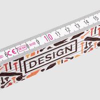 Diamant, Premium 2-m-Holz-Zollstock Classic, 4/4-farbig beidseitig bedruckt