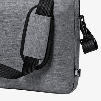Dokumenten- und Laptoptasche aus RPET, Detailansicht