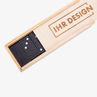 Holzbox, gravur, offen