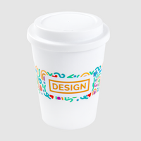 Doppelwandiger To-go-Becher bedruckt