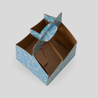 Dosentraeger, farbig bedruckt