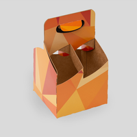 Dosentraeger, farbig bedruckt