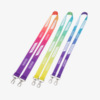 Duo Lanyards klassisch mit zwei Haken