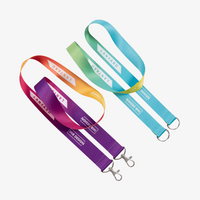 Duo Lanyards klassisch mit zwei Haken oder Ringe