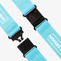 Duo Lanyards mit Sicherheitsverschluss mit zwei Haken oder Ringe