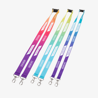 Duo Lanyards mit Sicherheitsverschluss mit zwei Haken