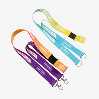 Duo Lanyards mit Sicherheitsverschluss mit zwei Haken oder Ringe