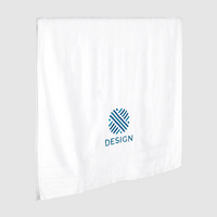 Duschtuch aus Bambus, 600 g/m², bestickt