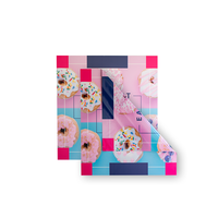 Folie doppelseitig farbig bedruckt, rechteck