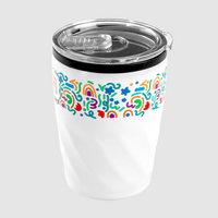 Edelstahlbecher mit Trinkdeckel bedruckt