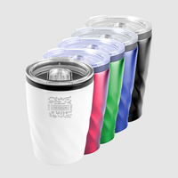 Edelstahlbecher mit Trinkdeckel bedruckt