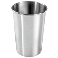 Edelstahlbecher unlackiert unbedruckt