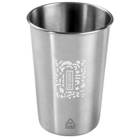 Edelstahlbecher unlackiert graviert