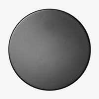 Edelstahl-Isolierflasche mit Teefilter und Korkboden 460 ml farbbutton schwarz