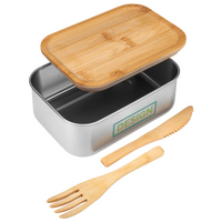 Edelstahl-Lunchbox Bestandteile