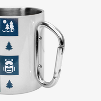 Edelstahl-Sublimationstasse Detail