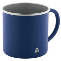 Edelstahltasse seitlich