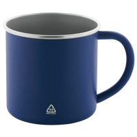 Edelstahltasse seitlich