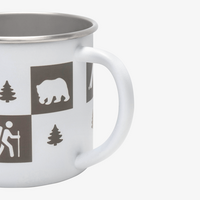 Edelstahltasse Detail