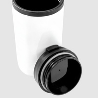 Edelstahl-Thermobecher mit Innenseite aus Kunststoff unbedruckt